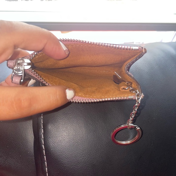 Light Purple COACH Mini Skinny ID Case - Picture 2 of 6